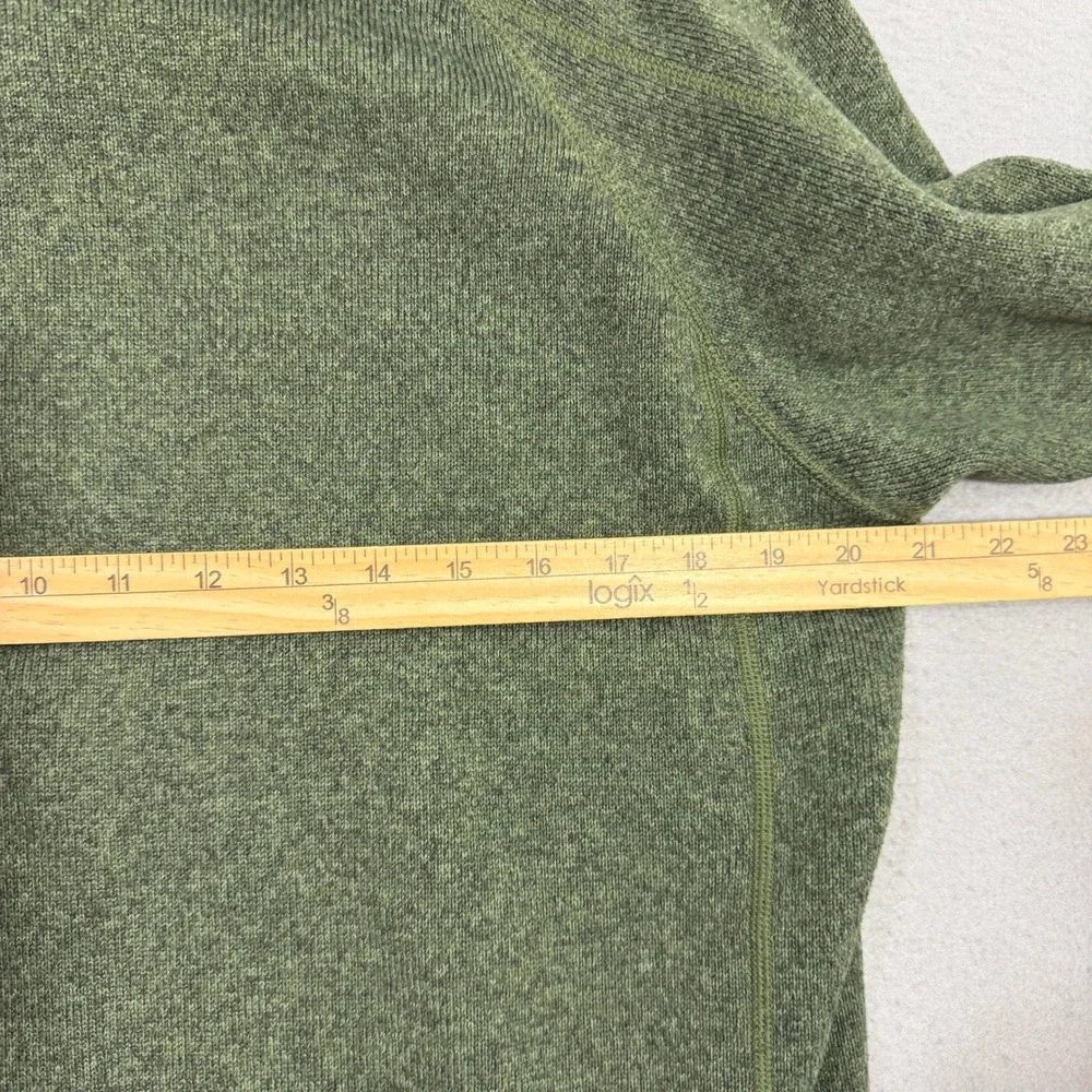 Patagonia Fleece Pullover Medium Green Better Sweater 1/4 Zip Outdoors 25522
